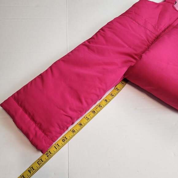 The Children's Place  sz 3T Winter Snow Ski Bib Overalls Pink - Picture 10 of 11